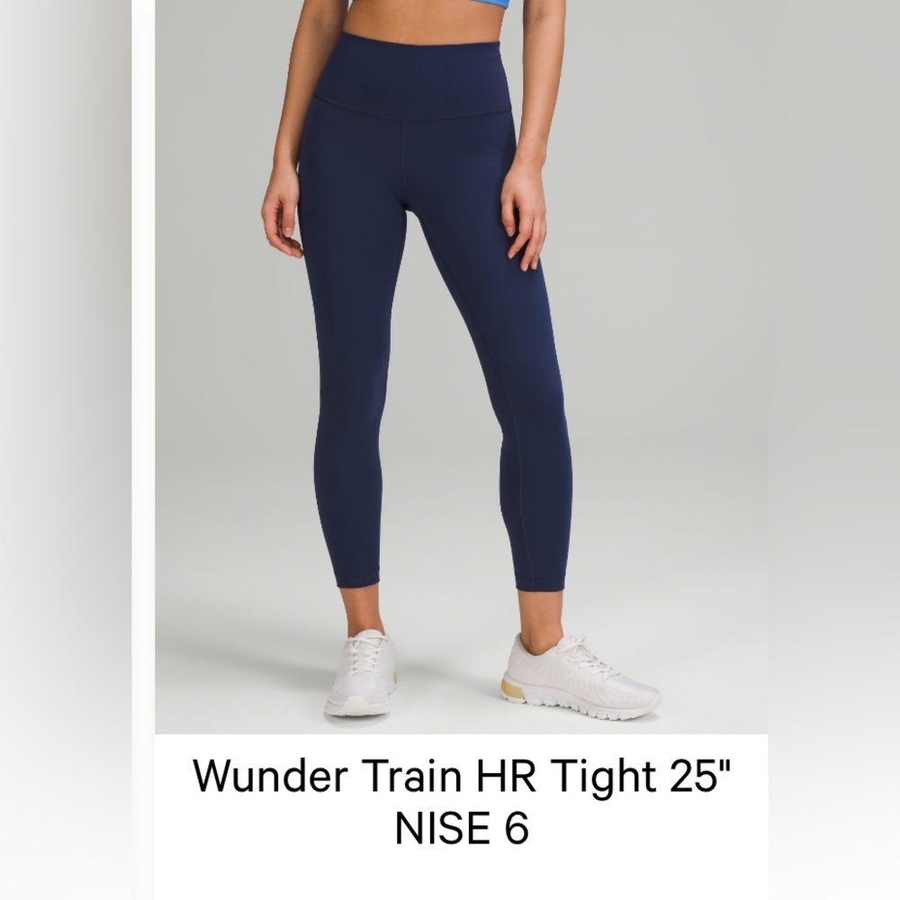 Wunder Train High Rise Tight 25” - Night Sea